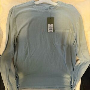 Goodfellow & Co Men's Sky Blue Long Sleeve Tee